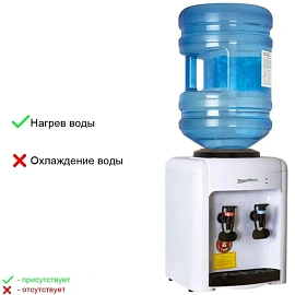 Кулер для воды Aqua Work 0.7 TKR белый (только нагрев) фото Кулер для воды Aqua Work 0.7 TKR белый (только нагрев)