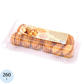 Печенье песочное Московсвитс Орешки со сгущенкой 260 г