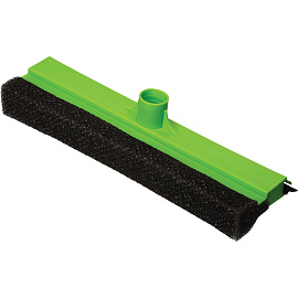 Швабра для мытья окон Master Fresh с губкой и сгоном (рабочая часть 25 см, телескопическая рукоятка 52-81 см)