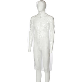 Дождевик Garden Show на кнопках прозрачный размер М (466623)