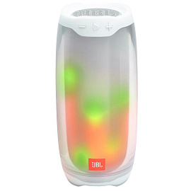 Акустическая система JBL Pulse 4 белая с подсветкой (JBLPULSE4WHT)