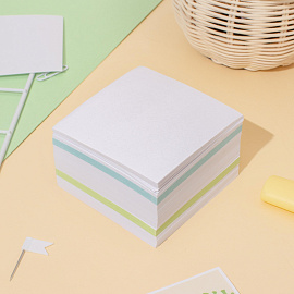 Блок для записей Attache (Attache Economy) запасной 90x90x50 мм разноцветный (плотность 65 г/кв.м)