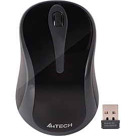 Мышь беспроводная A4Tech V-Track G3-280A черная (G3-280A)