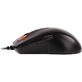 Мышь проводная A4 V-Track Padless N-70FX черная