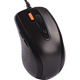 Мышь проводная A4 V-Track Padless N-70FX черная