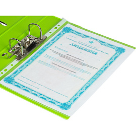 Папка-регистратор Bantex (Attache Selection) коллекция Strong 70 мм салатовая ПВХ фото Папка-регистратор Bantex (Attache Selection) коллекция Strong 70 мм салатовая ПВХ