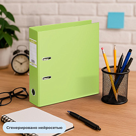 Папка-регистратор Bantex (Attache Selection) коллекция Strong 70 мм салатовая ПВХ фото Папка-регистратор Bantex (Attache Selection) коллекция Strong 70 мм салатовая ПВХ