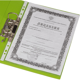 Папка-регистратор Bantex (Attache Selection) коллекция Strong 50 мм салатовая ПВХ