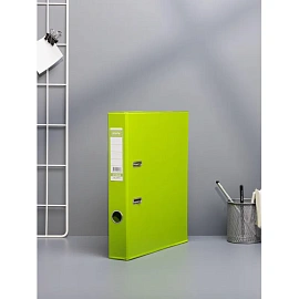 Папка-регистратор Bantex (Attache Selection) коллекция Strong 50 мм салатовая ПВХ