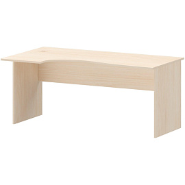 Стол эргономичный Арго А-202 левый (бук, 1600х900х760 мм) фото Стол эргономичный Арго А-202 левый (бук, 1600х900х760 мм)