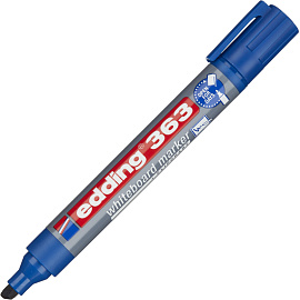 Набор маркеров для белых досок Edding 363 8 цветов (толщина линии 1-5 мм) скошенный наконечник