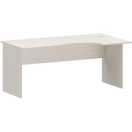 Стол эргономичный Арго правый (ясень шимо, 1600х900х760 мм) фото Стол эргономичный Арго правый (ясень шимо, 1600х900х760 мм)