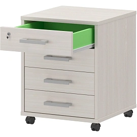 Тумба подкатная Арго АТЛ-04 (ясень шимо, 440х450х600 мм)