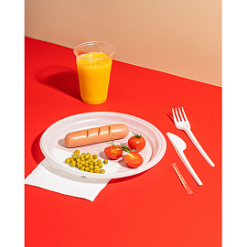 Набор одноразовой посуды №2 Комус на 6 персон (32 предмета)