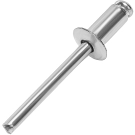 Заклепки 4.8х10 мм 50 штук MATRIX 40655 фото Заклепки 4.8х10 мм 50 штук MATRIX 40655