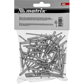 Заклепки 4.8х16 мм 50 штук MATRIX 40665