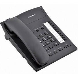 Телефон проводной Panasonic KX-TS2382RUB черный