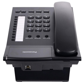 Телефон проводной Panasonic KX-TS2382RUB черный