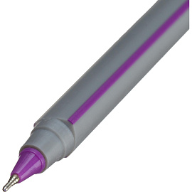 Ручка шариковая Attache Meridian синяя корпус soft touch (серо-фиолетовый корпус, толщина линии 0.35 мм) фото Ручка шариковая Attache Meridian синяя корпус soft touch (серо-фиолетовый корпус, толщина линии 0.35 мм)