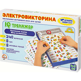 Настольная игра Десятое королевство Электровикторина IQ тренажер