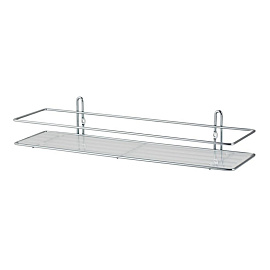 Полка для ванной Swensa 1-ярусная прямая 40x11x7 см