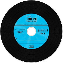 Диск CD-R Mirex 700 МБ 52x slim box UL120120A8F (5 штук в упаковке)