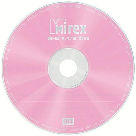 Диск DVD+RW Mirex 4.7 ГБ 4x slim box UL130022A4S