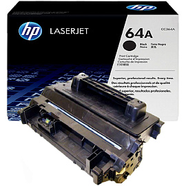 Картридж лазерный HP 64A CC364A черный оригинальный