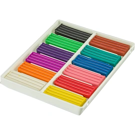 Пластилин классический Луч Zoo 12 цветов 180 грамм фото Пластилин классический Луч Zoo 12 цветов 180 грамм