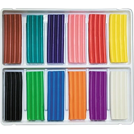 Пластилин классический Луч Zoo 12 цветов 180 грамм фото Пластилин классический Луч Zoo 12 цветов 180 грамм