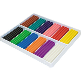 Пластилин классический Луч Zoo 12 цветов 180 грамм фото Пластилин классический Луч Zoo 12 цветов 180 грамм