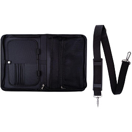 Сумка для художественных принадлежностей А4 Сонет 35x24x4.5 см чёрная