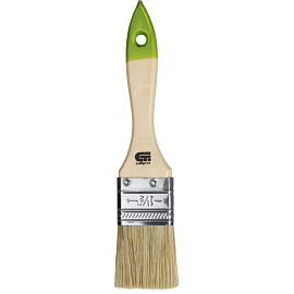 Кисть малярная плоская Сибртех из натуральной щетины 36x10 мм (82262)