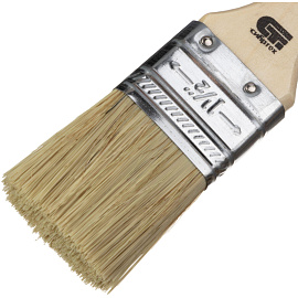 Кисть малярная плоская Сибртех из натуральной щетины 36x10 мм (82262)