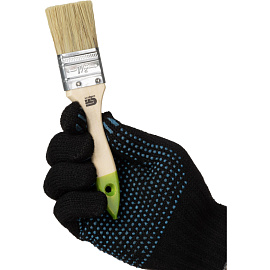 Кисть малярная плоская Сибртех из натуральной щетины 36x10 мм (82262)