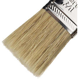 Кисть малярная плоская Matrix из натуральной щетины 38x10 мм (83062)