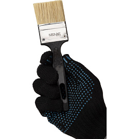 Кисть малярная плоская Сибртех из натуральной щетины 50x5.5 мм (82504)