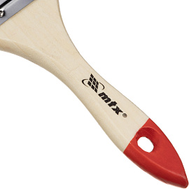 Кисть малярная плоская Matrix из натуральной щетины 63x11 мм (82535)