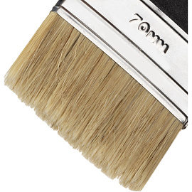 Кисть малярная плоская Сибртех из натуральной щетины 70x6.2 мм (82506)