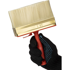 Кисть малярная ракля Matrix из искусственной щетины 150x49 мм (84129) фото Кисть малярная ракля Matrix из искусственной щетины 150x49 мм (84129)