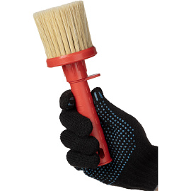 Кисть малярная маховая Matrix из натуральной щетины 65x5 мм (84006)