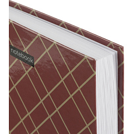 Ежедневник недатированный Attache 7БЦ A5 128 листов бордовый