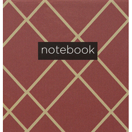 Ежедневник недатированный Attache 7БЦ A5 128 листов бордовый