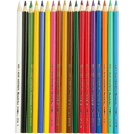 Карандаши акварельные Koh-i-Noor Mondeluz шестигранные 18 цветов в наборе фото Карандаши акварельные Koh-i-Noor Mondeluz шестигранные 18 цветов в наборе