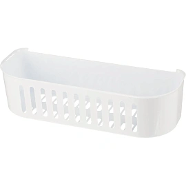 Полка для ванной Грация прямая белая EK-513