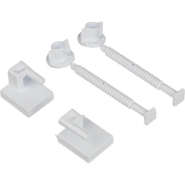 Сиденье для унитаза Ракушка белое 104-403-00