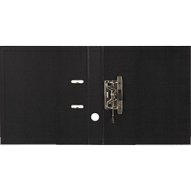 Папка-регистратор Attache 50 мм чёрная бумвинил с защитным уголком