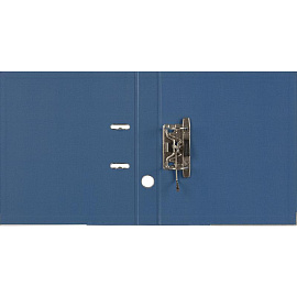 Папка-регистратор Attache 75 мм синяя бумвинил с защитным уголком