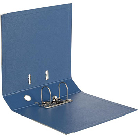 Папка-регистратор Attache 75 мм синяя бумвинил с защитным уголком