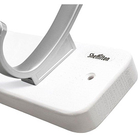 Вешалка настенная Sheffilton SHT-WH20 (белый, 424х77х130 мм, 4 крючка)